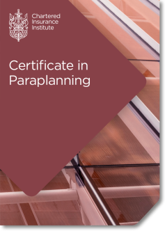 Certificate in Paraplanning