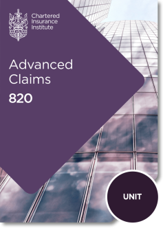 Advanced Claims (820)