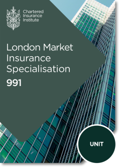 London Market Insurance Specialisation (991)