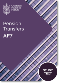 Pension Transfers (AF7) - Study Text (Printed and Digital) 