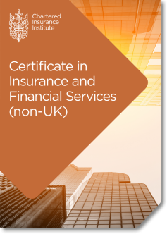 Certificate in Insurance and Financial Services (non-UK)