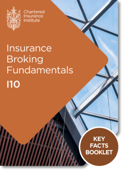Insurance Broking Fundamentals (I10) - Key Facts Booklet (Digital Only)