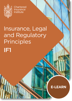 Insurance, Legal and Regulatory (IF1) - E-learn