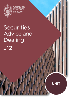 Securities Advice and Dealing (J12)