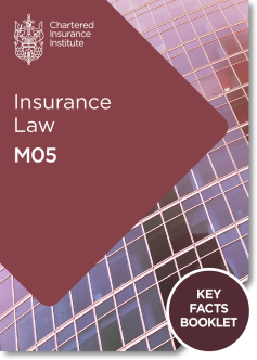 Insurance Law (M05) - Key Facts Booklet (Digital Only)