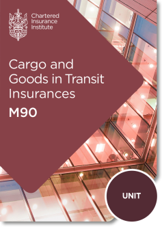 Cargo and Goods in Transit Insurances (M90)