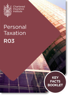 Personal Taxation (R03) - Key Facts Booklet (Printed and Digital)