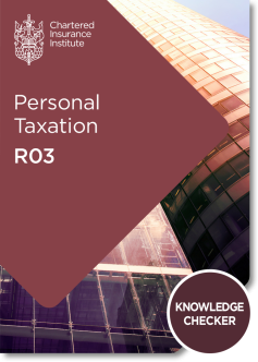 Personal Taxation (R03) - Knowledge Checker